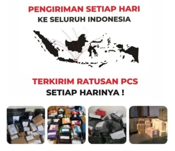 Pengiriman Revit ke seluruh Indonesia