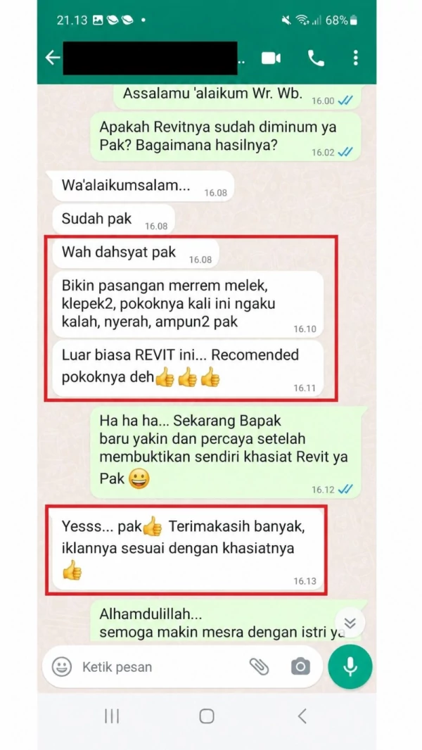 Testimoni pelanggan Revit